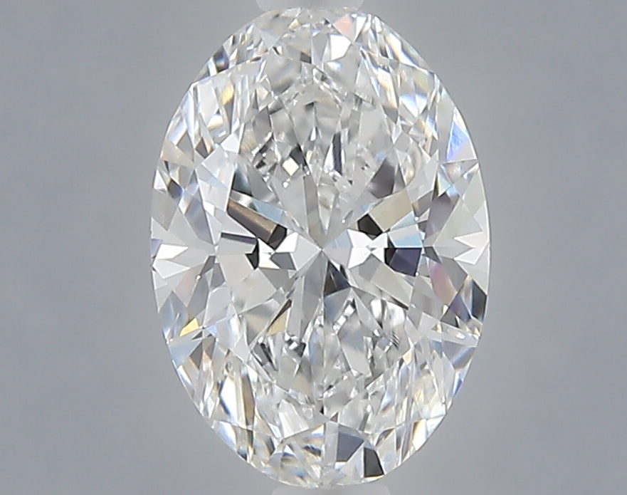1.04 carat oval lab grown diamond D color VVS2 clarity