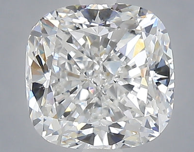 2.10 carat cushion lab grown diamond E color VS1 clarity
