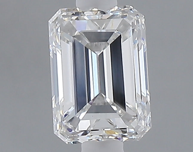 1.03 carat emerald lab grown diamond E color VVS2 clarity