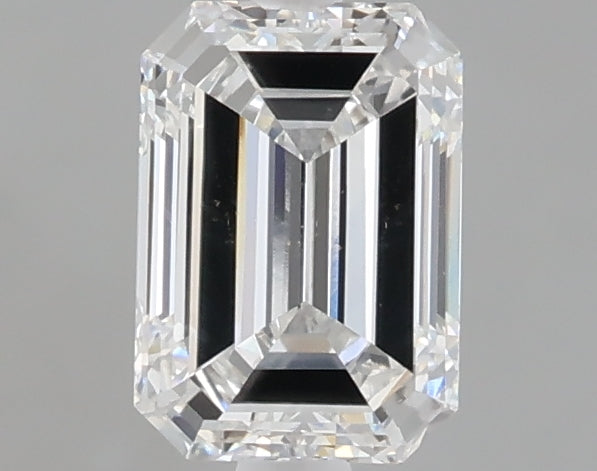 1.04 carat emerald lab grown diamond E color VS1 clarity