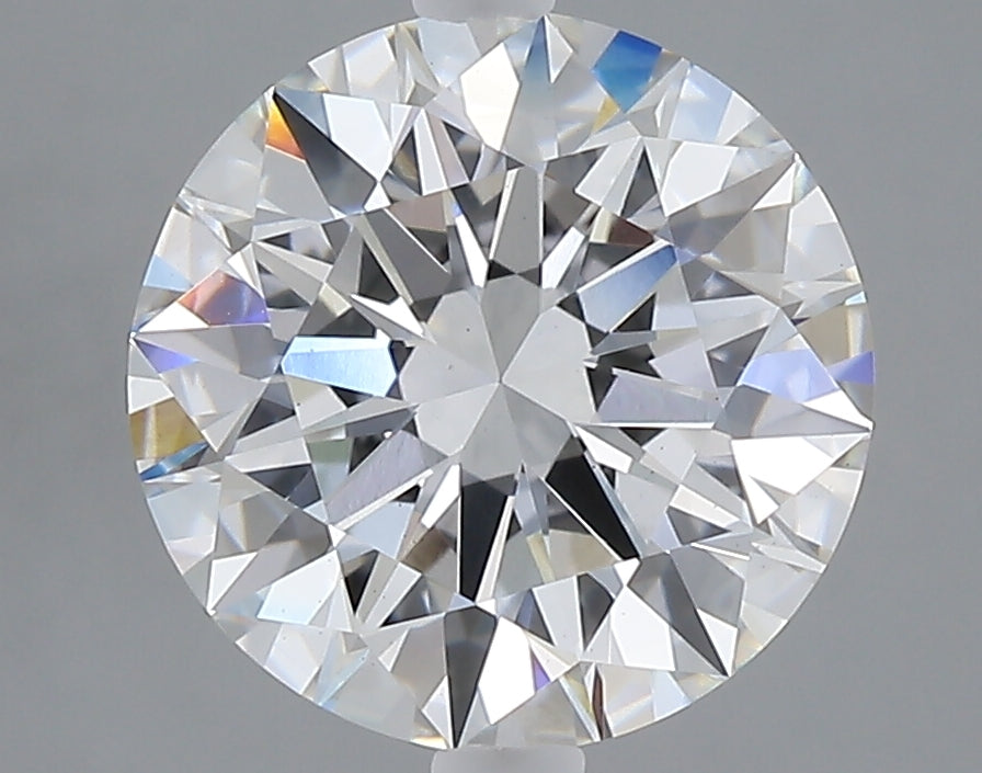 3.57 carat round lab grown diamond E color VS1 clarity