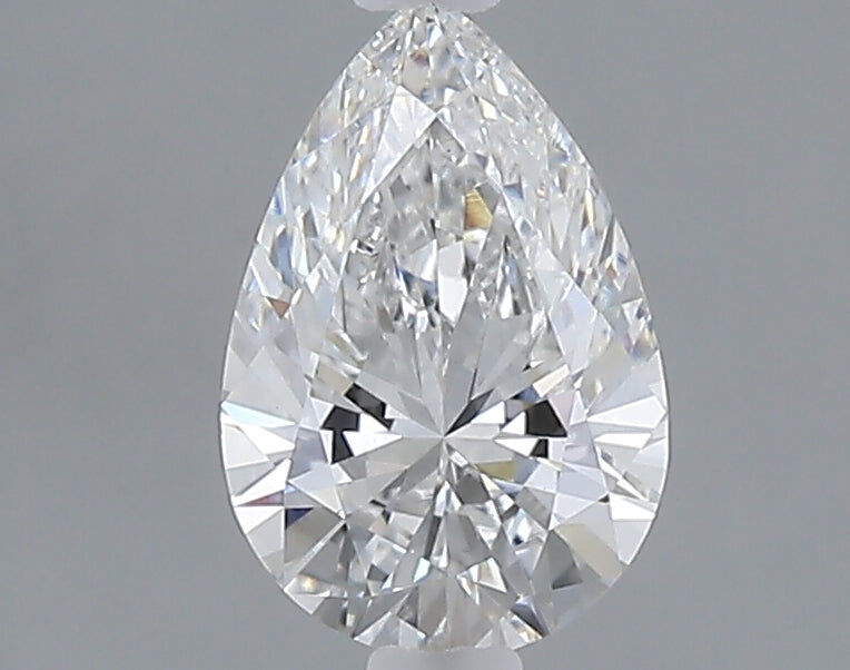 1.02 carat pear lab grown diamond E color VVS2 clarity