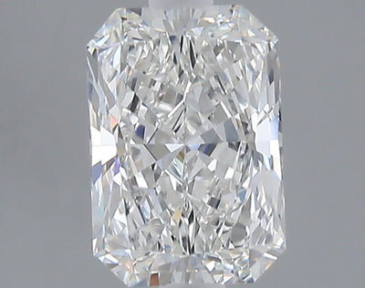 1.58 carat radiant lab grown diamond F color VS1 clarity