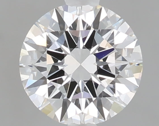 1.01 carat round lab grown diamond D color VVS2 clarity