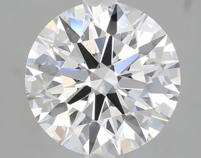 2.50 carat round lab grown diamond F color VS1 clarity
