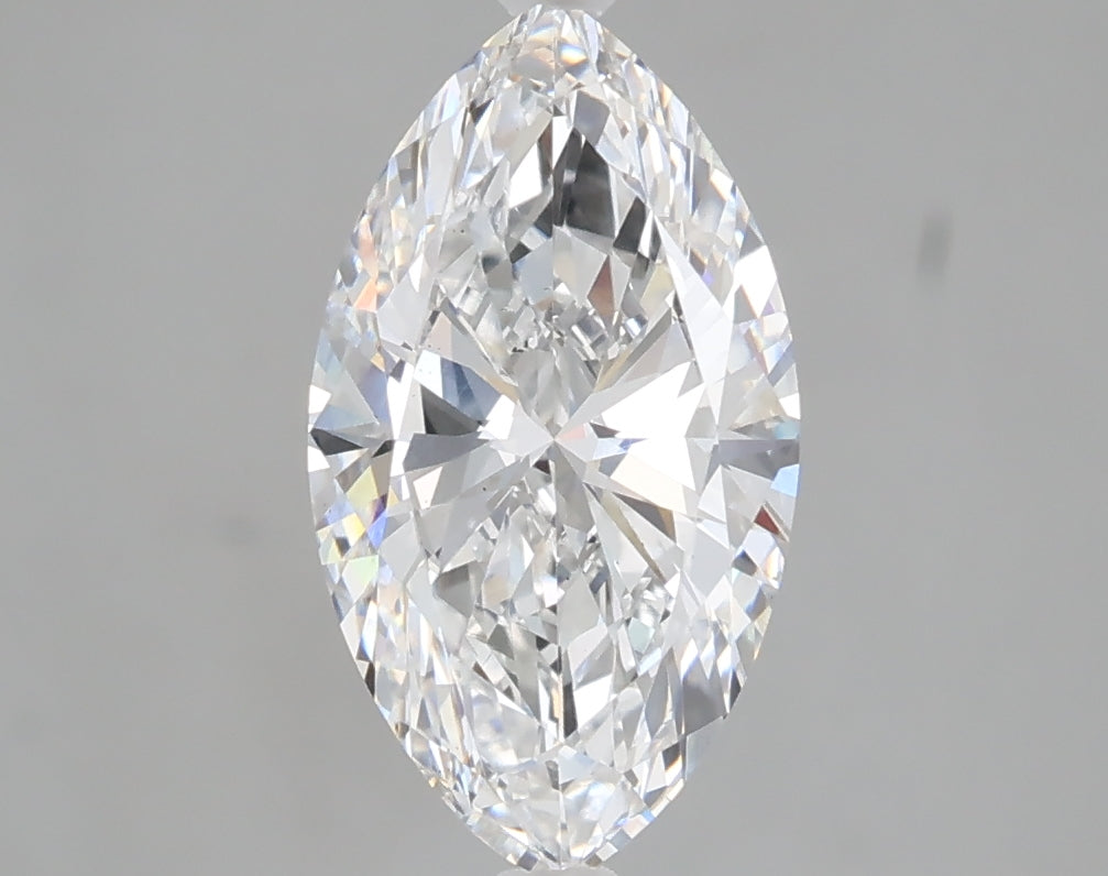 2.01 carat marquise lab grown diamond E color VS1 clarity