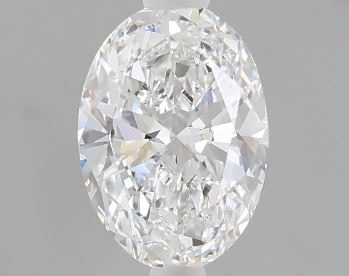 1.06 carat oval lab grown diamond E color VVS2 clarity