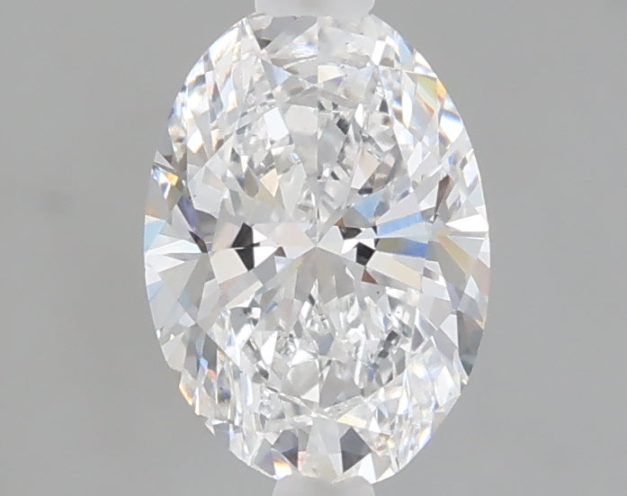1.06 carat oval lab grown diamond D color VS1 clarity