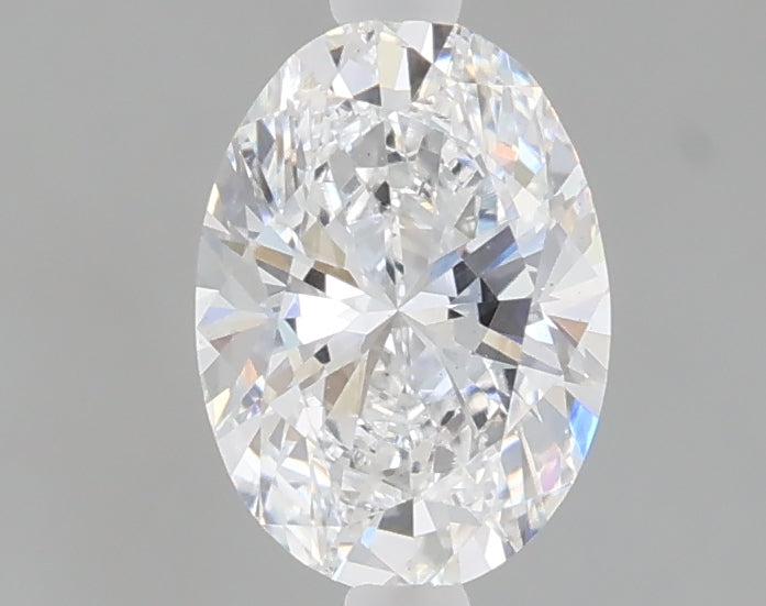 1.05 carat oval lab grown diamond D color VS1 clarity