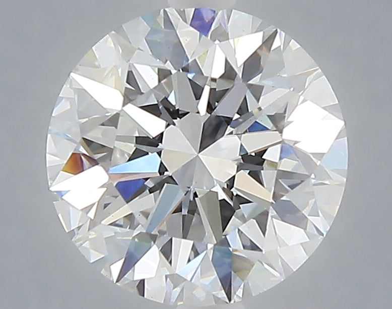 2.58 carat round lab grown diamond E color VS1 clarity