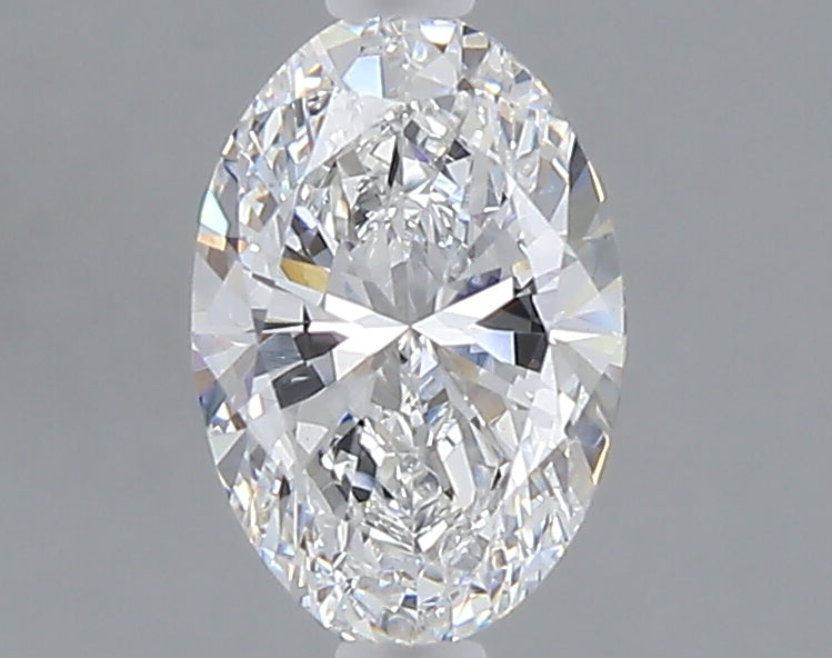 1.07 carat oval lab grown diamond D color VS1 clarity
