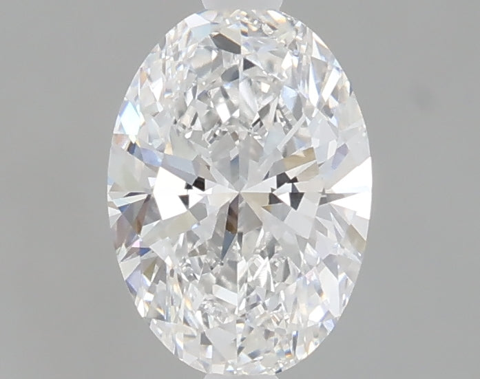 1.06 carat oval lab grown diamond D color VVS2 clarity