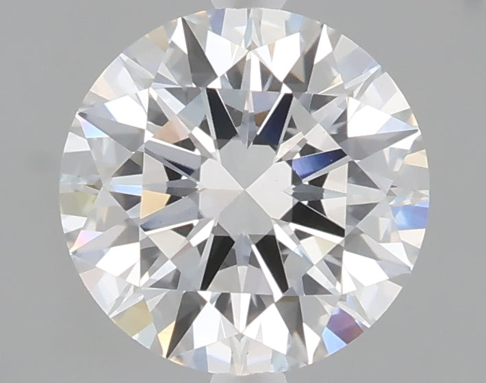 2.02 carat round lab grown diamond E color VVS2 clarity