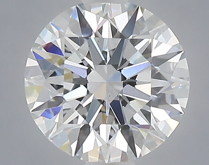 1.02 carat round lab grown diamond E color VS1 clarity
