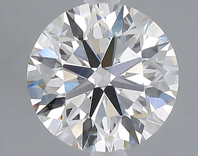 2.03 carat round lab grown diamond F color VS1 clarity