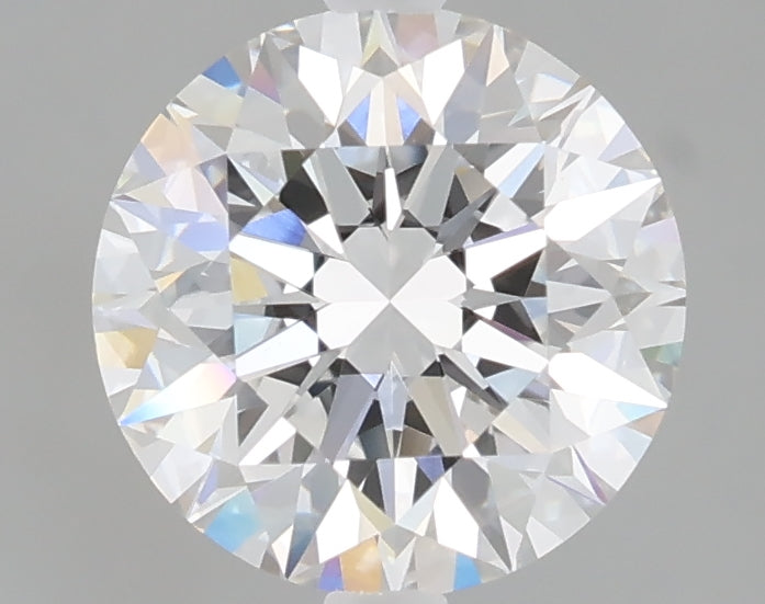 2.08 carat round lab grown diamond E color VVS2 clarity
