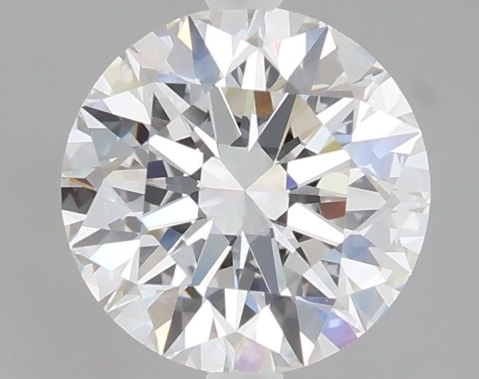 2.05 carat round lab grown diamond E color VS1 clarity