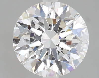 2.05 carat round lab grown diamond E color VS1 clarity