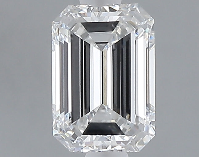 1.03 carat emerald lab grown diamond E color VS1 clarity