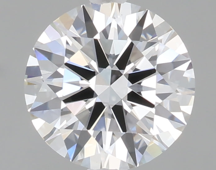 1.05 carat round lab grown diamond D color VVS2 clarity