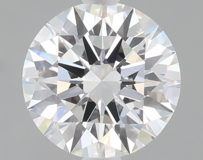 1.08 carat round lab grown diamond E color VVS2 clarity