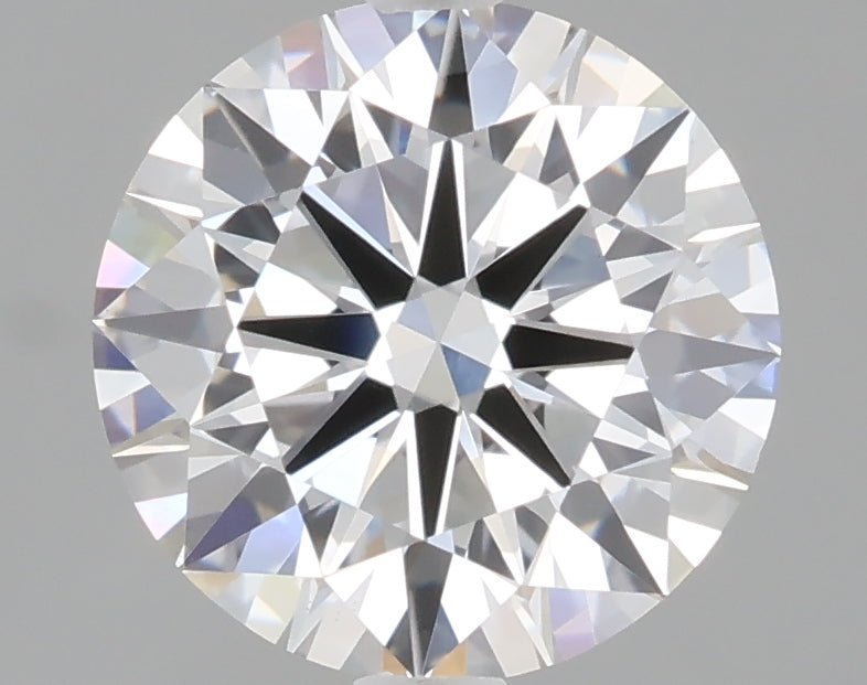 1.54 carat round lab grown diamond E color VVS2 clarity