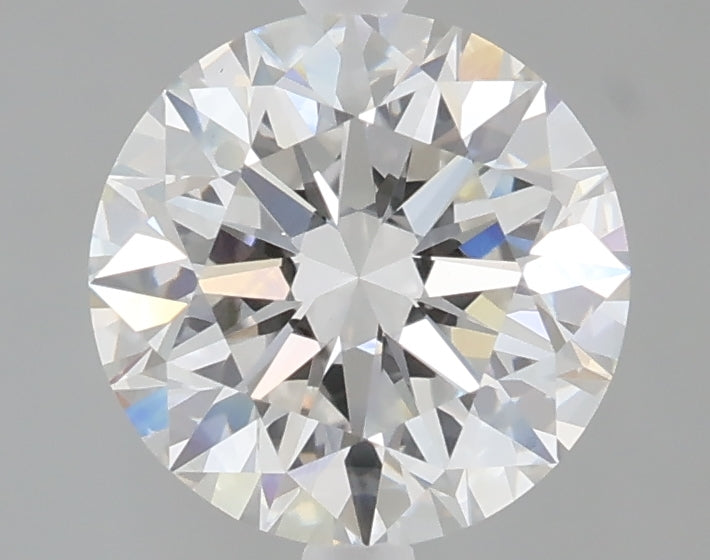 2.08 carat round lab grown diamond E color VVS2 clarity