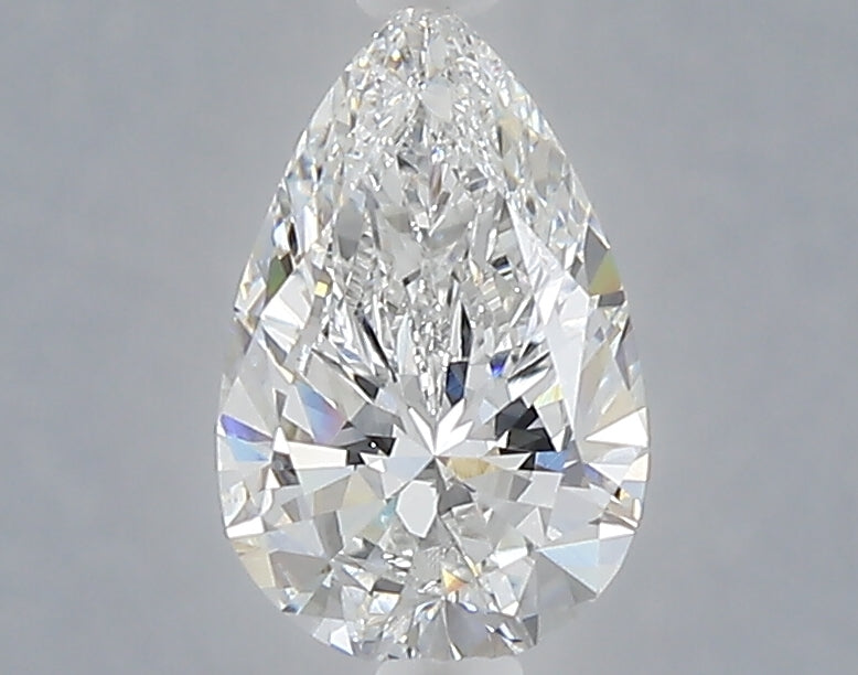 1.02 carat pear lab grown diamond E color VVS2 clarity