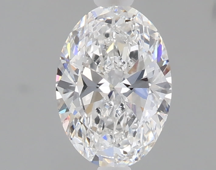 1.04 carat oval lab grown diamond D color VVS2 clarity