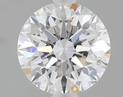 1.08 carat round lab grown diamond D color VVS2 clarity