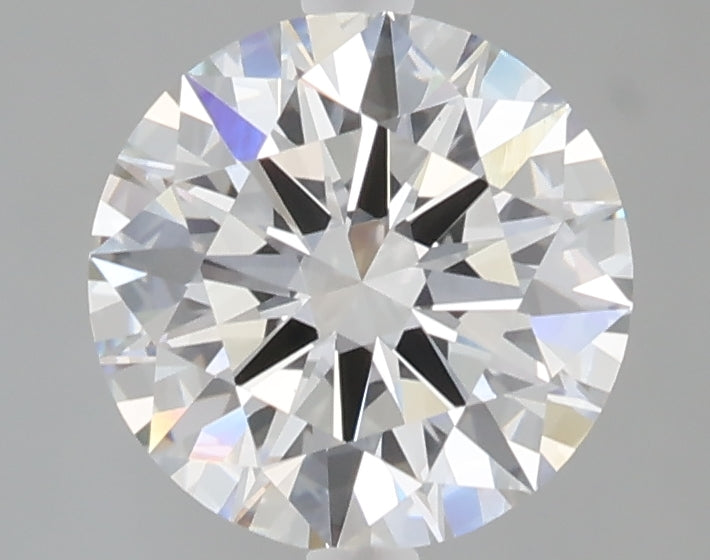 2.05 carat round lab grown diamond F color VVS2 clarity