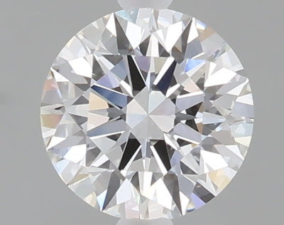 1.08 carat round lab grown diamond E color VVS2 clarity
