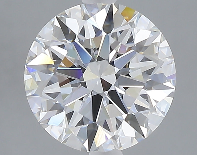 2.59 carat round lab grown diamond F color VVS2 clarity