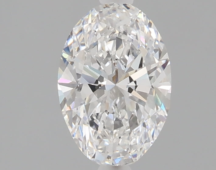 1.04 carat oval lab grown diamond D color VVS2 clarity