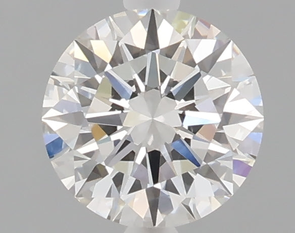 1.06 carat round lab grown diamond F color VVS2 clarity