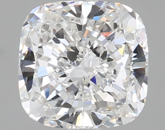 1.53 carat cushion lab grown diamond E color VVS2 clarity