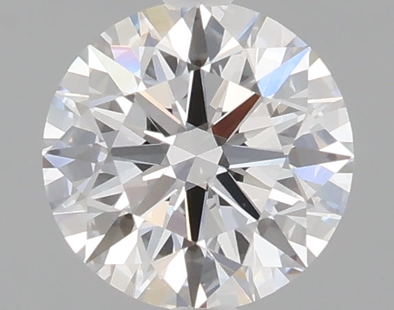 1.22 carat round lab grown diamond D color VVS2 clarity