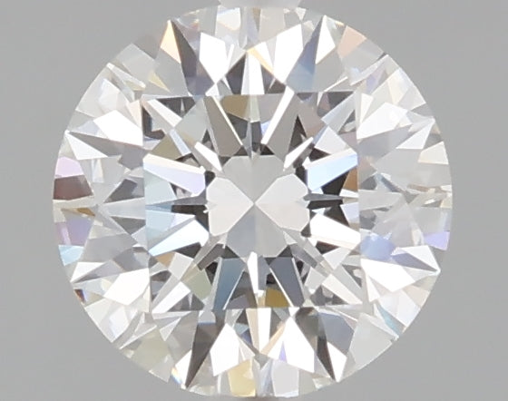1.09 carat round lab grown diamond F color VVS2 clarity