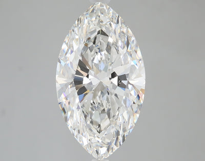 4.09 carat marquise lab grown diamond F color VS1 clarity