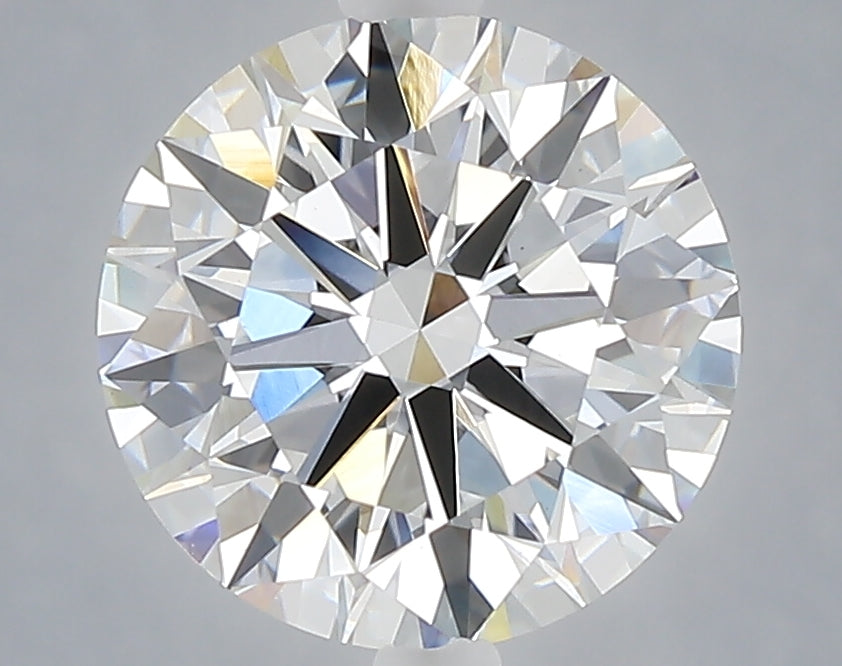 3.05 carat round lab grown diamond F color VS1 clarity
