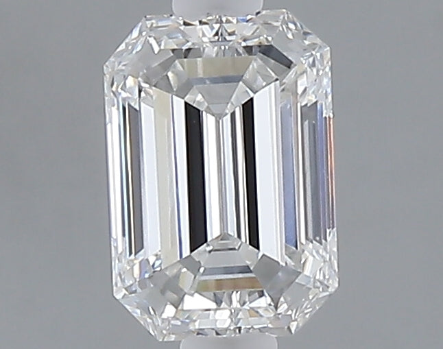 1.02 carat emerald lab grown diamond E color VS1 clarity