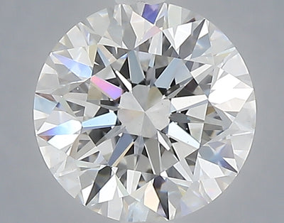 2.01 carat round lab grown diamond F color VS1 clarity