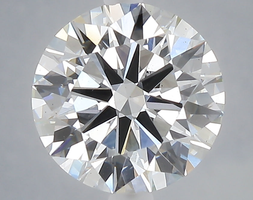 3.01 carat round lab grown diamond E color VS2 clarity
