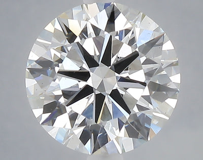3.01 carat round lab grown diamond E color VS2 clarity