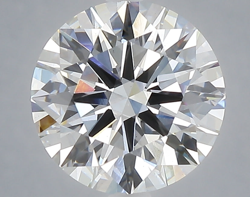 3.02 carat round lab grown diamond E color VS2 clarity