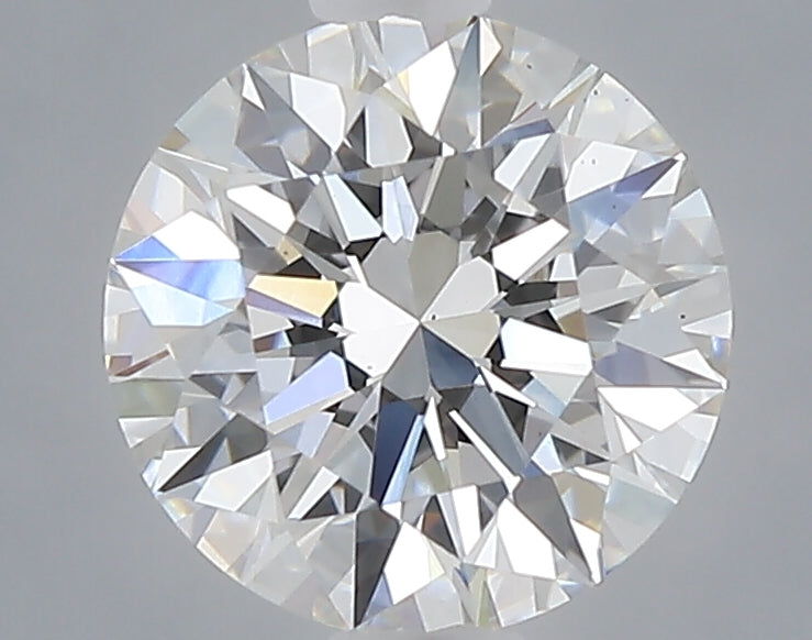 1.01 carat round lab grown diamond E color VS1 clarity