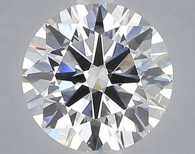 1.54 carat round lab grown diamond E color VVS2 clarity