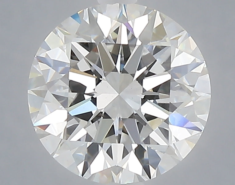 2.51 carat round lab grown diamond E color VS1 clarity