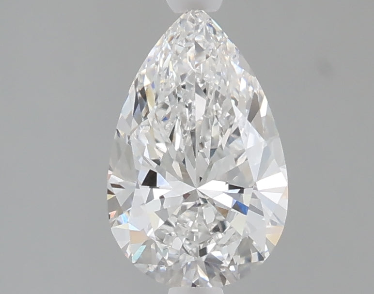1.00 carat pear lab grown diamond D color VVS2 clarity