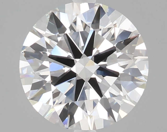 2.01 carat round lab grown diamond E color VVS2 clarity